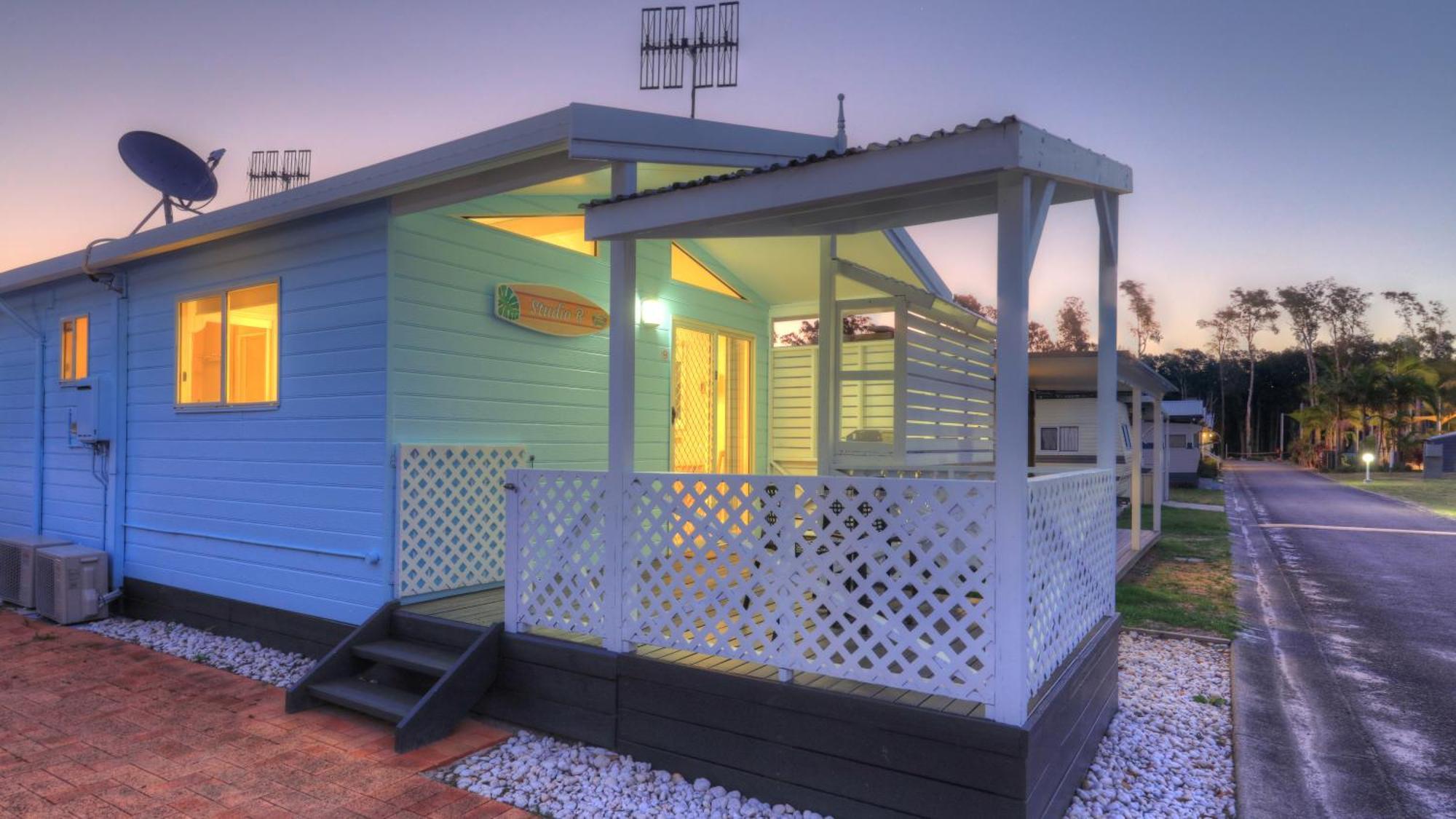 Big4 Bays Holiday Park Anna Bay Zimmer foto