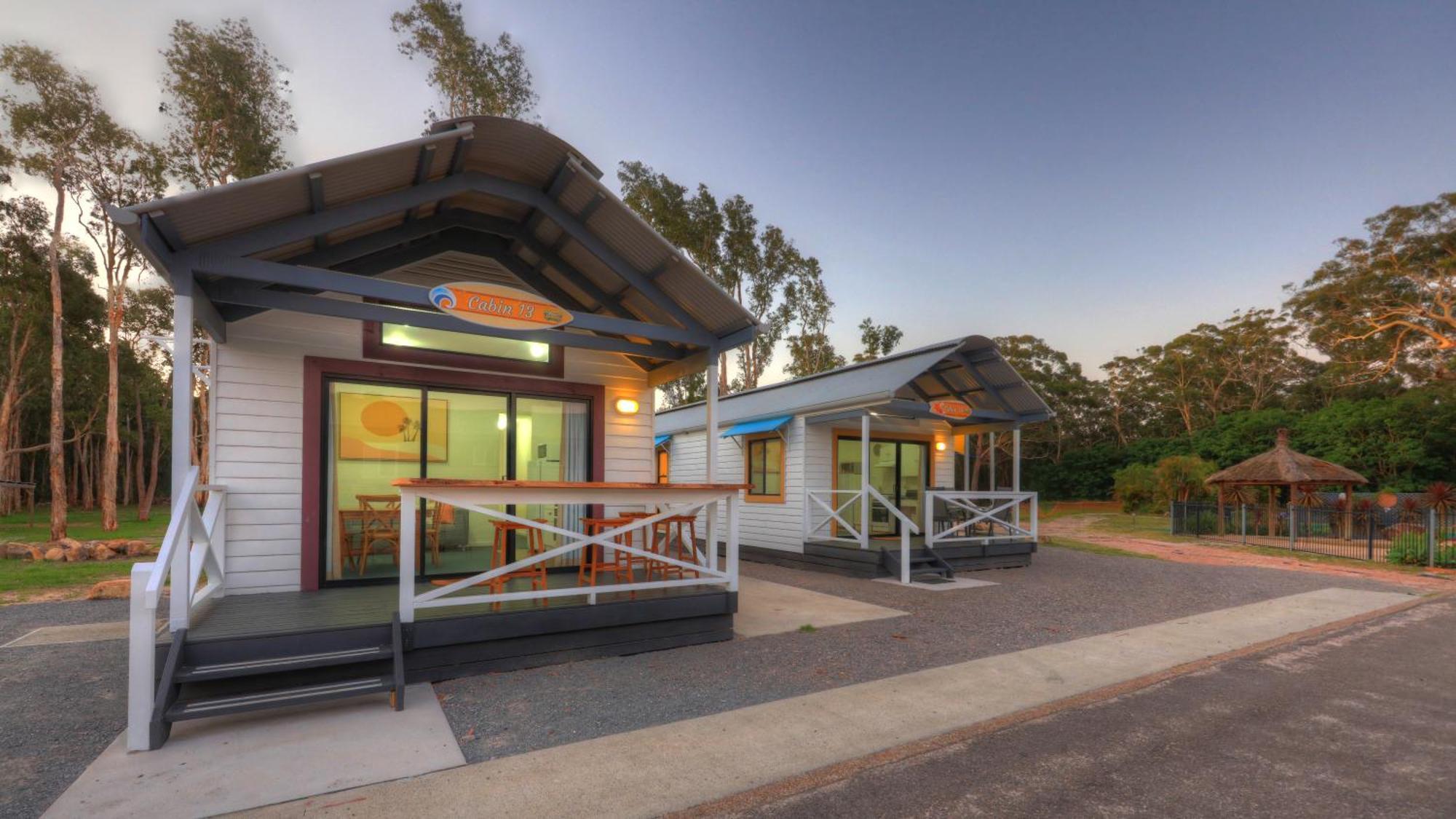 Big4 Bays Holiday Park Anna Bay Zimmer foto
